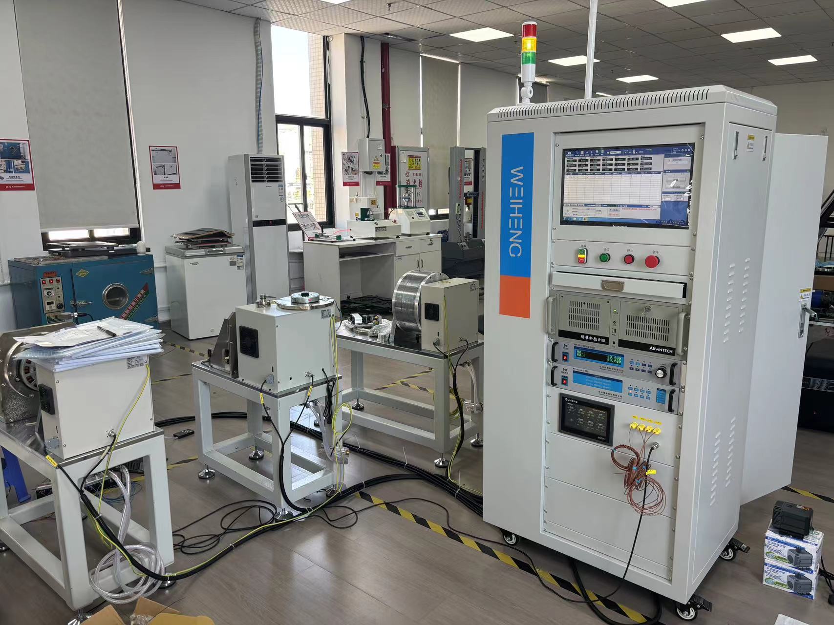 廈門任和運(yùn)動器材有限公司調(diào)試現(xiàn)場